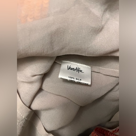 Vero Alfie 100% Silk Sequin Dress - Picture 13 of 15